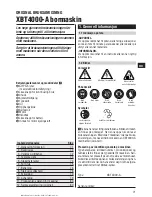 Предварительный просмотр 75 страницы Hilti XBT 4000-A Operating Instructions Manual