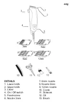 Preview for 20 page of hilton HSM 1003 Operating Manual