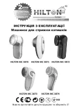 Предварительный просмотр 6 страницы hilton MC 3870 Instruction Manual