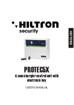 Предварительный просмотр 25 страницы Hiltron security PROTEC5X User Manual