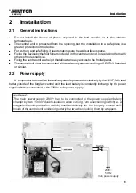 Предварительный просмотр 29 страницы Hiltron security PROTEC5X User Manual