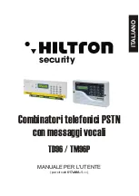 Предварительный просмотр 1 страницы Hiltron security TD96 User Manual