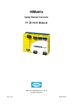 HIMA HIMatrix F1 DI 16 01 Manual preview