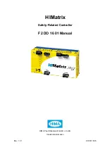 Предварительный просмотр 1 страницы HIMA HIMatrix F2 DO 16 01 Product Description