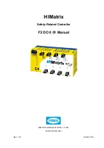 HIMA HIMatrix F2 DO 8 01 Manual preview