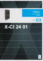 HIMA HIMax X-CI 24 01 Manual предпросмотр