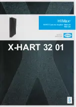 HIMA HIMax X-HART 32 01 Manual предпросмотр