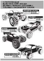 Preview for 1 page of Himoto Bowie BUGGY E10XB Assembly Manual