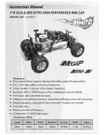 Himoto MegaP Mini-M HI902T Instruction Manual preview