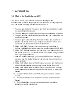 Preview for 34 page of HIMS Braille Sense U2 User Manual