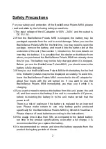 Preview for 2 page of HIMS BrailleSense Polaris MINI User Manual