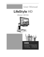 Preview for 1 page of HIMS LifeStyle HD740 User Manual