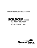 HindlePower SCR series Operating Instructions Manual preview