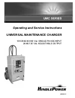 HindlePower UMC Series Operating And Service Instructions preview