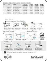 Preview for 2 page of Hindware EWC Series Installation Instructions