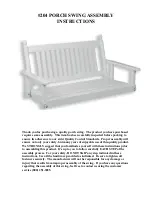 Preview for 1 page of Hinkle Chair Company 204 Instructions Manual