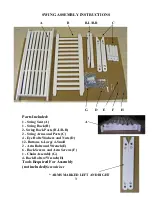 Preview for 3 page of Hinkle Chair Company 204 Instructions Manual