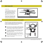 Предварительный просмотр 29 страницы Hinkley 56 inch HAMPTON Instruction Manual