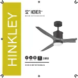 Hinkley 60" Hover Instruction Manual preview