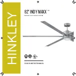 Предварительный просмотр 1 страницы Hinkley INDY MAXX Instruction Manual