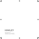 Preview for 20 page of Hinkley SCULPT 80 Instruction Manual