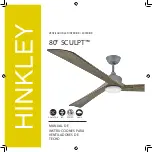 Preview for 21 page of Hinkley SCULPT 80 Instruction Manual