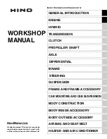 Preview for 3 page of Hino Motors HINO 155 series Workshop Manual