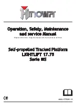 Hinowa IIIS Series Operation Safety & Maintenance Manual preview