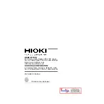 Предварительный просмотр 60 страницы Hioki 2331-20 Instruction Manual