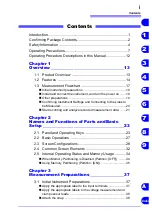 Preview for 3 page of Hioki 3197 Instruction Manual