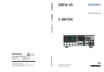 Hioki 3506-10 Instruction Manual preview