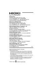 Предварительный просмотр 204 страницы Hioki 3522-50 Instruction Manual