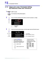 Предварительный просмотр 52 страницы Hioki 3561 Manual