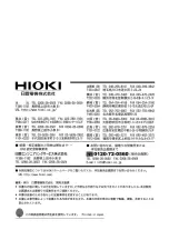 Preview for 168 page of Hioki 3802-50 Instruction Manual