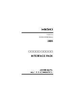 Hioki 3909 Instruction Manual предпросмотр