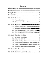 Preview for 3 page of Hioki 3911-20 Instruction Manual