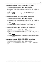 Preview for 11 page of Hioki 7015 Operation Manual