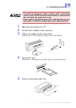 Preview for 19 page of Hioki 8420-51 Quick Start Manual