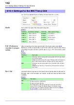 Preview for 152 page of Hioki 8847 Instruction Manual