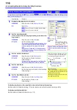Предварительный просмотр 122 страницы Hioki 8860-50 Instruction Manual