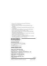 Предварительный просмотр 56 страницы Hioki 9333 Instruction Manual