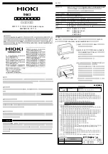 Preview for 1 page of Hioki 9643 Instruction Manual