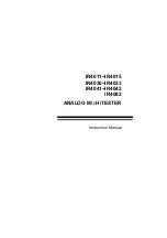 Предварительный просмотр 57 страницы Hioki Analog MO HiTESTER IR4011 Instruction Manual