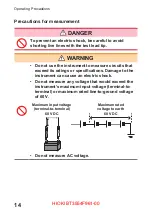 Предварительный просмотр 28 страницы Hioki BT3554-50 Instruction Manual