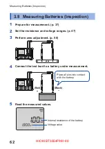 Предварительный просмотр 76 страницы Hioki BT3554-50 Instruction Manual