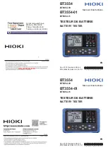 Предварительный просмотр 188 страницы Hioki BT3554-50 Instruction Manual