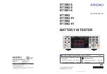 Hioki BT3562 Instruction Manual preview