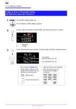 Предварительный просмотр 58 страницы Hioki BT3564 Instruction Manual