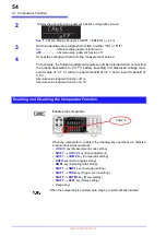 Предварительный просмотр 60 страницы Hioki BT3564 Instruction Manual