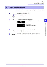 Предварительный просмотр 77 страницы Hioki BT3564 Instruction Manual